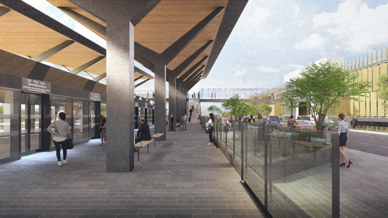 Estuary Station Platform