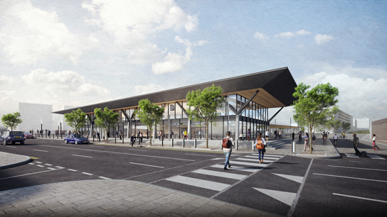 Glasnevin Station Entrance