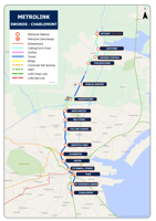 MetroLink Route Map September 2022